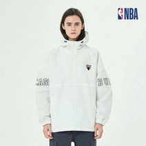 NBA 유니 오버핏 후드 아노락 자켓 N211JP153P