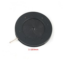 증폭 직경 1-12mm 12 블레이드 줌 광학 조리개 콘덴서 디지털 카메라 현미경 어댑터 용, 07 2-26mm