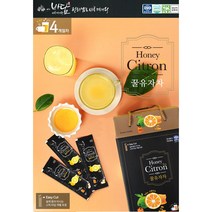 제주엔팜 제주자연 꿀 유자차 스틱, 25g, 30개
