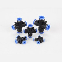 원터치 에어피팅 유공압휘팅 커넥터 PZA04~12mm, 1개