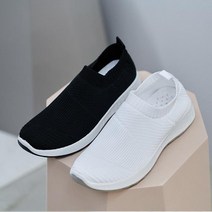 여성 국산 면 스판 메쉬 워킹화 런닝화 운동화