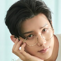 멜라크메 동글이 타원형 메탈 블루라이트 청광 차단 안경