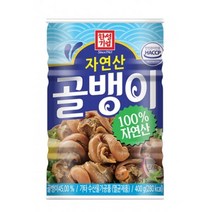 한성기업 담백&쫄깃 자연산골뱅이 400g 1BOX(24csn), 24개한박스