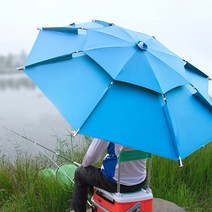 파라솔/대형 8각 이중파라솔/까페파라솔/편의점/낚시용품/캠핑용품/햇빛가리개/대형파라솔+받침대/휴게소, 3발형받침대