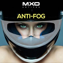 MXO 안티포그 김서림방지필름 바이크필름 오토바이 헬멧용, 안티포그필름 오픈페이스용