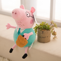 돼지 페파피그 봉제인형 40cm, 페파 아빠