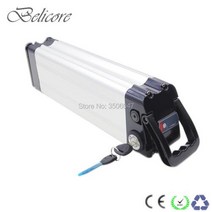 전기 자전거 배터리 케이스 박스 24v 36v 48v, 48v 은색 b, 1개