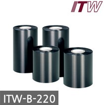 왁스리본 롤라벨먹지 바코드 열전사리본 ITW B220 70mm, 단품, 1개
