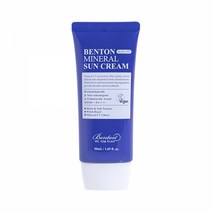 [벤튼] 스킨핏 미네랄 선크림 SPF50+PA++++, 1개