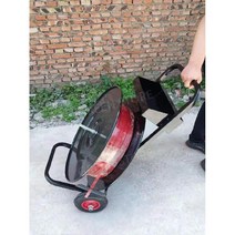 철밴딩기 포장 밴딩기 조임기 결속기 철 화물 벨트 무클립 철밴딩클립 밴드 포장기, 두꺼운큰바퀴큰디스크