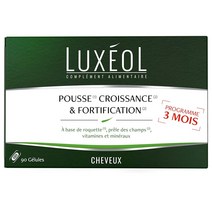 Luxeol 루셀 푸스 크로상스 앤 포티피케이션 헤어 서플먼트 3개월 90정