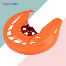 후면 리어 혼다 오토바이 프론트 브레이크 로터 가드 커버 보호대 CR125 2004-2007 오프로드, 02 주황색