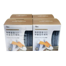 생활미소 하루한장 일회용 무흠집 수세미, 10개입, 20개