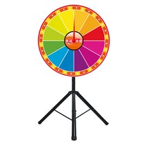 룰렛원판 이벤트 추첨기 돌림판 대형 룰렛판 회전판, 120cm + 두꺼운 브래킷 + 포인터