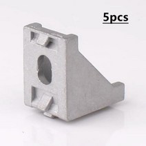 3D프린터 CNC 알루미늄 프로파일 3030 압출 100mm1000mm EU 표준 3D 프린터 부품 양극 와이어 가이드, 3030Connector+3030Connector 5p