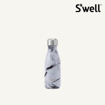 스웰 보온/보냉 스테인리스 250ml 텀블러, 화이트 마블