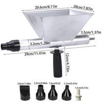 몰탈 분사기 뿜칠 도장 시멘트 벽면 포인팅 그라우팅 기계 자동 모르타르 그라우트 턱 분무기 전기 실리콘 총 글루건 코킹건 실란트 도구, 1, 1