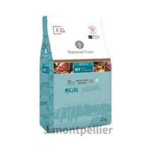 네츄럴코어 전연령 에코플러스6 유기농 70% 가수분해 건식사료, 0 beef(소), 2kg, 3개