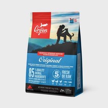 오리젠 오리지날 독 애견사료, 1개, 2kg, 닭