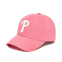 엠엘비 모자 볼캡 뉴핏 스트럭쳐 PHI 핑크