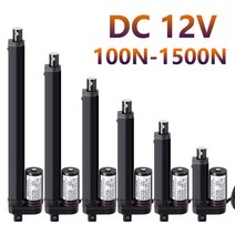 엑츄에이터 리니어 12V 선형 액추에이터 50mm 100mm 150mm 200mm 스트로크 드라이브 전기 모터 컨트롤러, 8.300N 30mm per second - 150mm