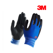 3M 슈퍼그립 100 안전장갑 블루, 박스구매(100개/1박스)