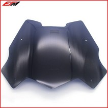 오토바이 윈드스크린오토바이 스포츠 투어링 레이싱 윈드쉴드 디플렉터 TMAX 560 2022 용, 01 Smoke