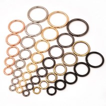 아유디 오픈형 오링 O링 10mm~75mm 연결부자재, 엔틱골드20mm, 1개