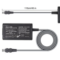 AC DC 어댑터 AC-L100C 소니 카메라 L10B L15 전원 어댑터 NX100 AX2000 MC2500 HXR-NX3 CCD-TRV228 TRV61, 02 EU