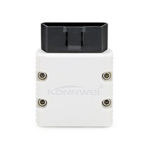 konnwei kw902 elm327 v1.5 chip pic18f25k80 obd2 스캐너 mini elm 327 obdii kw902 code reader for android, 하얀색