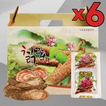 6개 묶음 국내산 프리미엄 칡즙 원액 100ml 60포 칡뿌리추출액 칡즙진액