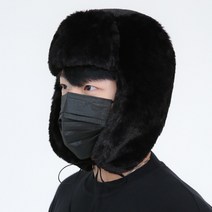 라핑 포근 귀달이 방한모 겨울 남여공용 귀도리 털 모자