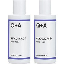 Q+A Glycolic Acid Daily Toner 글리콜산 데일리 토너 100ml 2팩