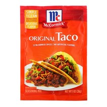McCormick 오리지널 타코 시즈닝 믹스 28g 1oz