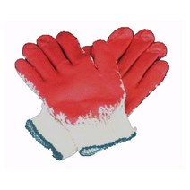 반코팅 면장갑 1켤레 면 장갑 작업 공사 현장 손 보호, 단품