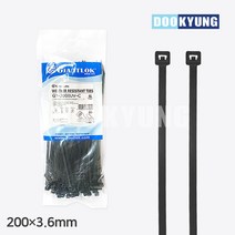 D_자이안트록 UV 실외용 케이블타이 200X3.6mm(100개), 단품