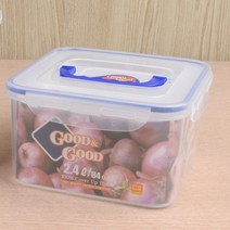 반찬 소분통 김치 간장게장 냉장 냉동 보관 분리세척 실리콘패킹 밀폐용기B, 사이즈, 4.2L