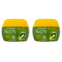 Garnier 가르니에 프루틱 스타일 헤어 매트 검 왁스 Fructis Style Surf Hair Matte Gum 150ml 2팩, 1세트