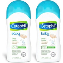 Cetaphil 세타필 카렌둘라 베이비 데일리 페이스 바디로션 200ml 2개