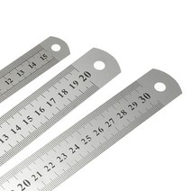 15CM 20CM 30CM 스틸자 스텐 쇠 자 철자 눈금자, 3스틸자-30cm, 3스틸자-30cm