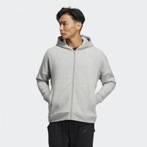 아디다스 워딩 풀집 후디 미디움 그레이 헤더 HM2683