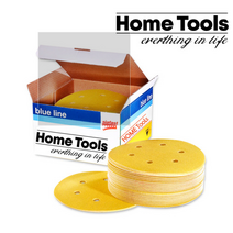 샌딩페이퍼 홈툴스 사포 5인치 원형사포 8홀 50장, 240방(50장)