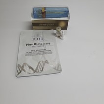 더마큐골드 kit/ 스킨롤러/더마큐골드 1.0mm+ 락슈미라 물광 솔루션 5ML1병 + 디오사모레 플랜트 스템 마스크 30g 1장 MTS Kit구성