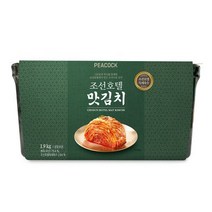 [피코크] 특제육수 조선호텔 맛김치 1.9kg+1.9kg_제주택배불가(무료배송)원산지: 상세설명참조