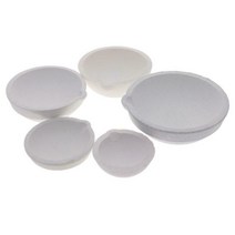 고온 석영 실리카 용융 도가니 접시 그릇 냄비 주조 금은 금속 주얼리 용기, 01 58mm 100G