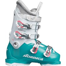 Nordica 키즈 스피드머신 J 4 (소녀) 부츠 색상: 라이트블루/화이트/핑크 (050736003L4), LightBlue/White/Pink