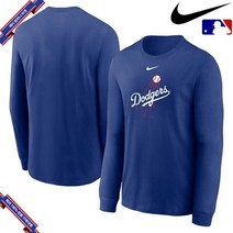 [미국정품] 나이키 MLB LA 다저스 얼터네이트 로고 Long Sleeve - Royal 895149