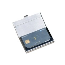 욜케이유 슬라이스 명함 카드 지갑 케이스 다용도 편리한