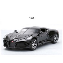 부가티 La Voiture Noire 모형자동차 1:32 피규어 합금 수집용 다이캐스트 장식 엠제이 MNA114, 레드