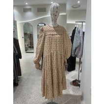 써스데이아일랜드 어깨 프릴 테이프 배색 원피스 T226MOP155(2213545)